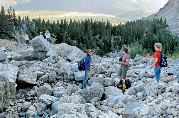Glacier Park Becomes a Classroom for Kalispell Students