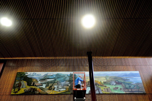 An Orphaned Mural Finds a Home