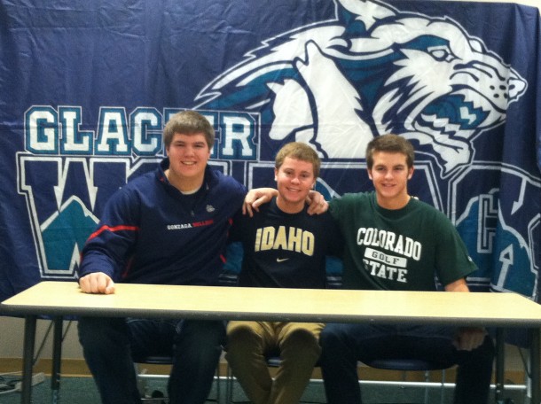Four Kalispell Athletes Sign with Division I Programs