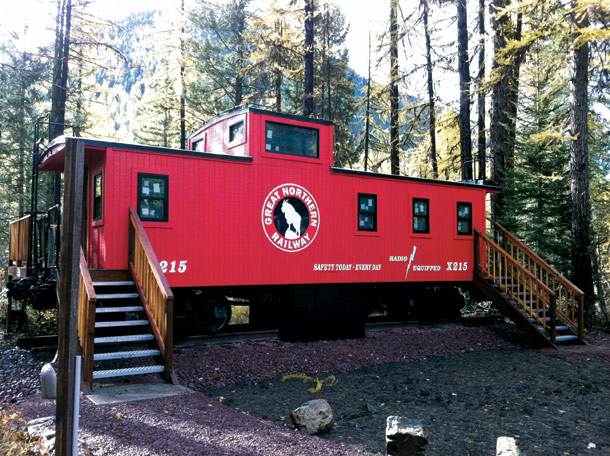 All Aboard for New Accommodations at the Izaak Walton