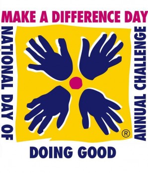 Saturday is National Make a Difference Day