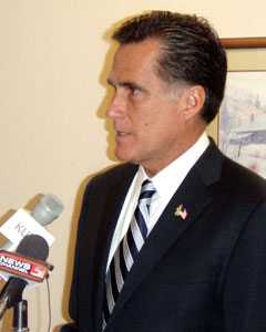 Romney Addresses Republicans in Helena