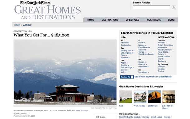 Local Home Featured on NYT’s ‘What You Get For …’