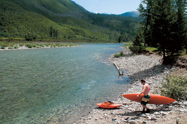 Focusing on the Flathead River