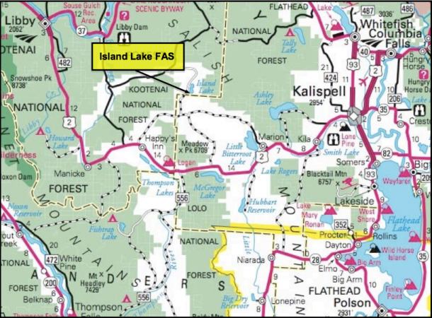 State Proposes Public Access Site at Island Lake