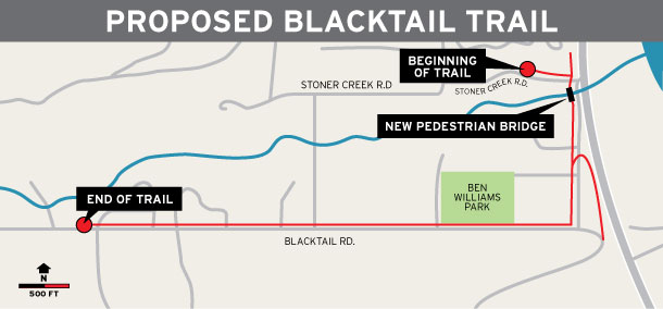 Lakeside Volunteers Rallying Support for Proposed Blacktail Trail