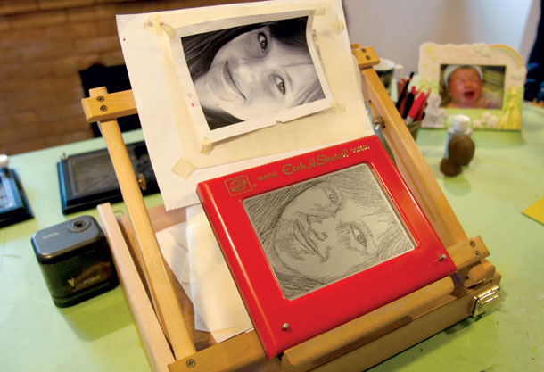 Etch A Sketch Artist to be on CBS
