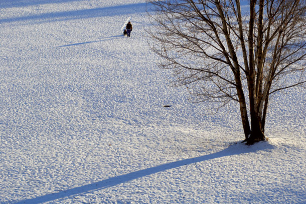 Winter Roars in, But No Records Fall