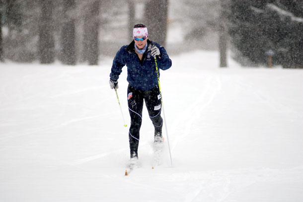 Sweden Bound, a Skier Fulfills Her Dream
