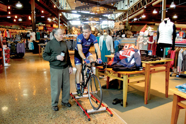 Pedaling in Place