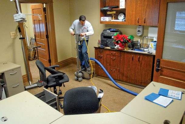Renovated Courthouse Flooded in Heating Mishap