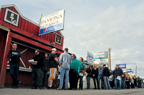 Long Voting Lines in Kalispell