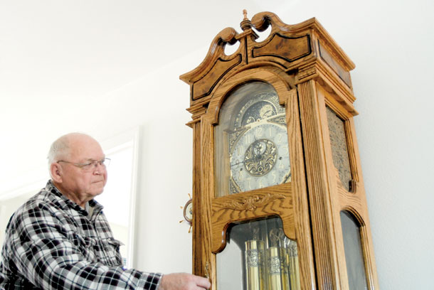 Making Time: Local Hobbyist Builds Wooden Clocks