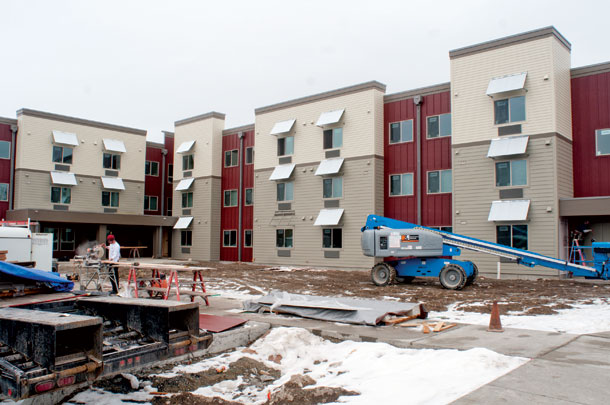 Depot Place Apartments Taking Shape
