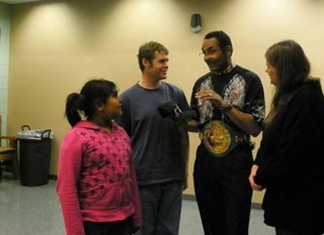 Former Boxing Champ Returns to Roots