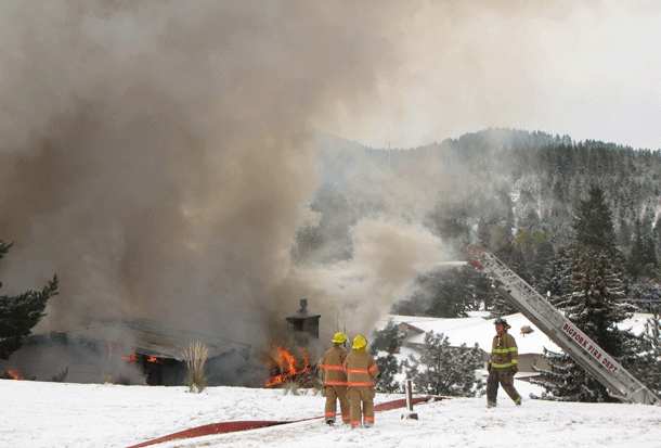 Bigfork Fire Douses Early Morning Blaze