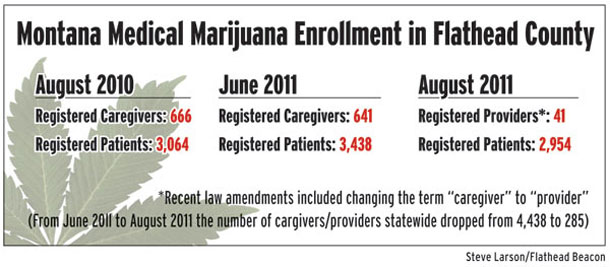 Marijuana Provider, Patient Numbers Plummet
