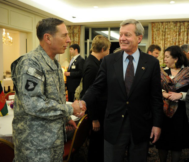 Baucus Meets With Petraeus and Karzai in Afghanistan