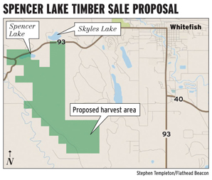 Proposed Spencer Lake Logging Prompts Concern from Some Residents