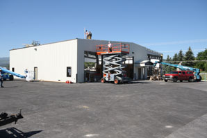 Eagle Transit Bus Barn Project Complete