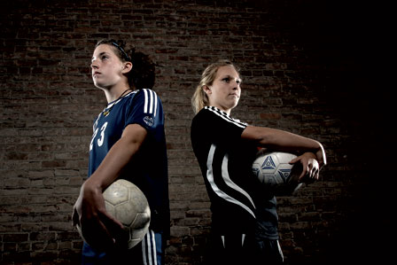 Frey and Hebert Stand Tall