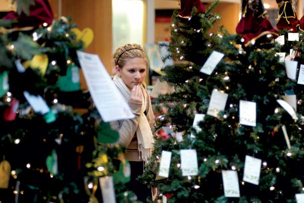 Places: Angel Trees at Kalispell Center Mall