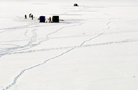 Flathead Ice Fishing Draws a Devoted Crowd to the Lakes