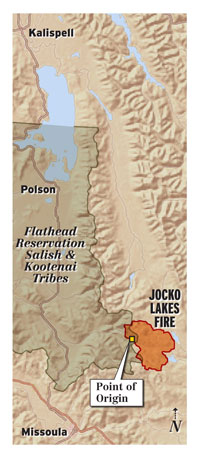 Accusations Fly on Jocko Lakes Fire
