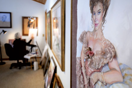 Painting Intricacies, from Sinatra to Nixon
