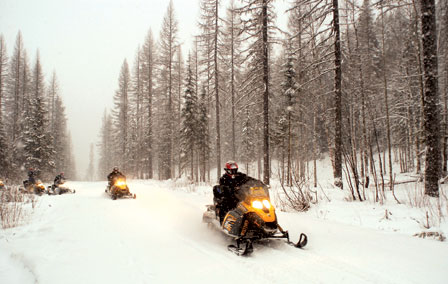 Late Start, Changing Boundaries for Snowmobilers