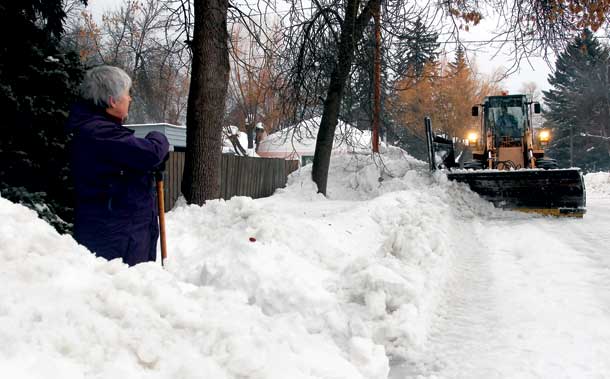 Heavy Snows Strain Local Budgets