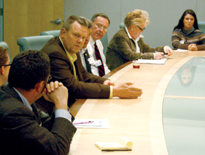 Tester Talks Health Care at Kalispell Regional Medical Center