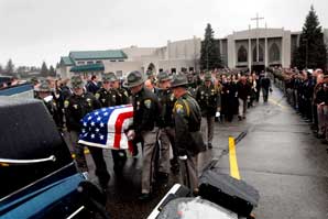 Hundreds Pay Respect to Trooper Haynes