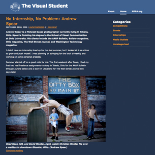 New Blog Focuses on the Visual Student