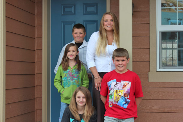 Habitat Families Give Back Their Thanks