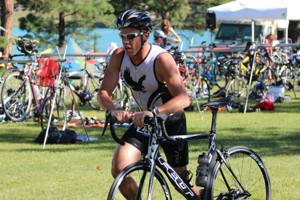 Falcon Wins Foys Lake Triathlon