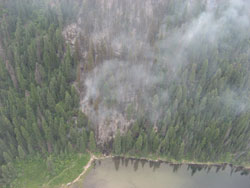 Lindbergh Lake Fire Near Condon Now 20 Percent Contained