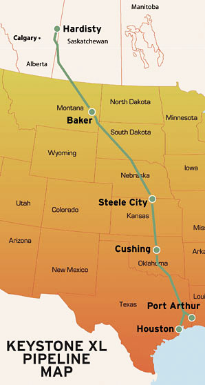  Montana Lawmakers Urge Approval of Keystone Pipeline; Group Protests in Whitefish
