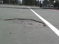 Local group serves up tennis repair proposals