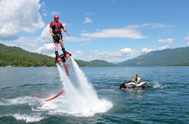 VIDEO: Riding the Flyboard